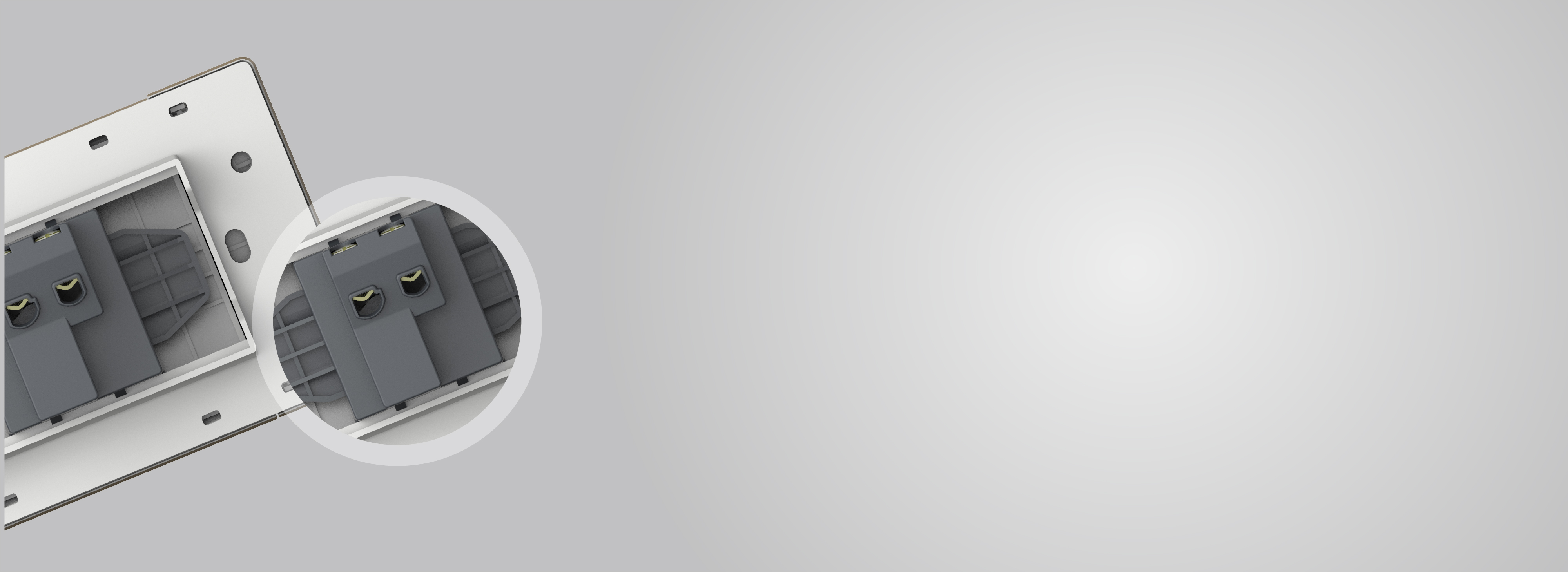 穩定載流，通斷無憂
 載流件一體成型，大...