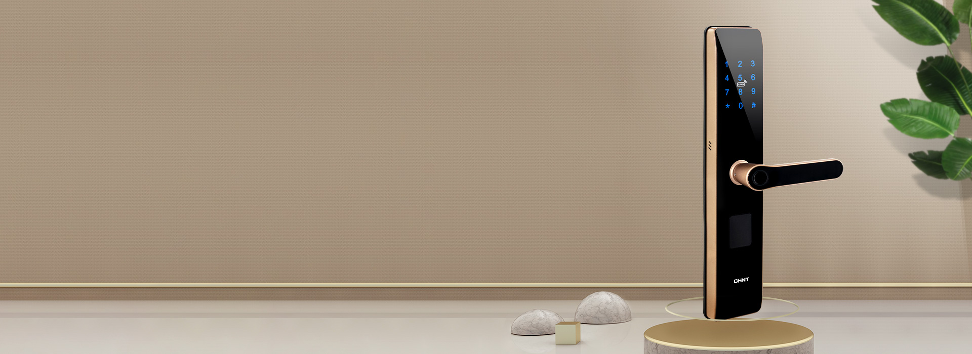 LOCK1-05系列一握開智能鎖
 正泰...