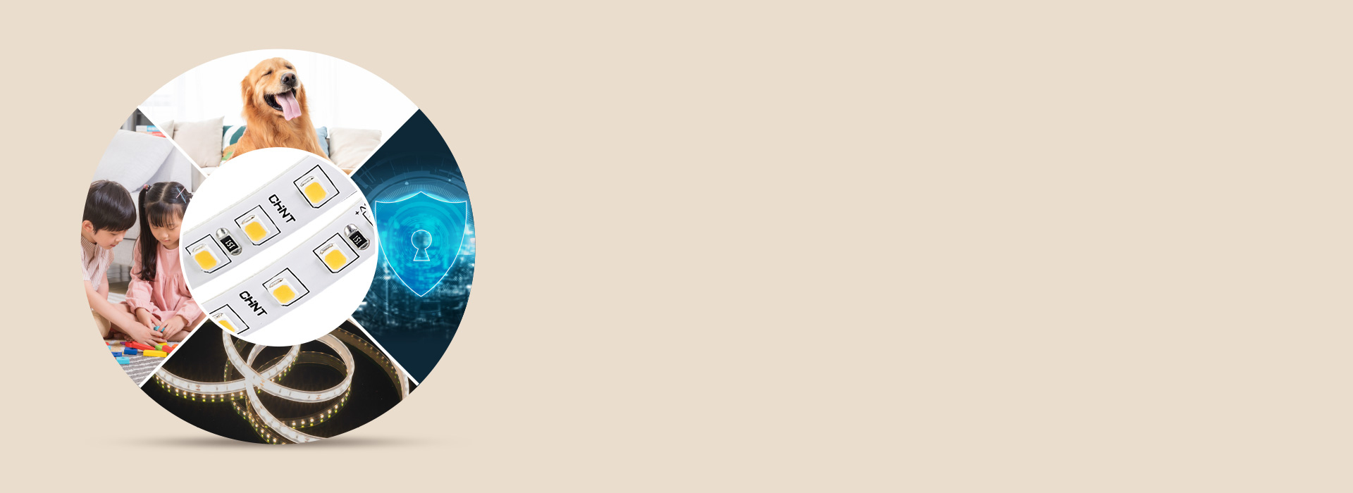 24V低壓燈帶，安全可靠
 采用安全低壓...