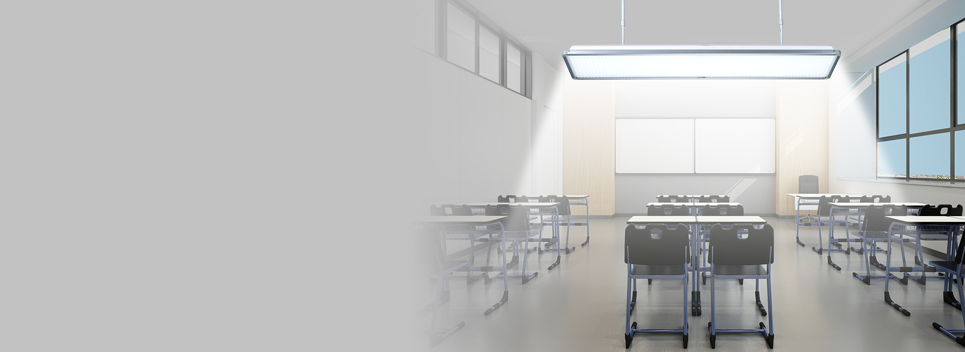 教室燈：JS04系列
 灼灼其華，宜學宜...