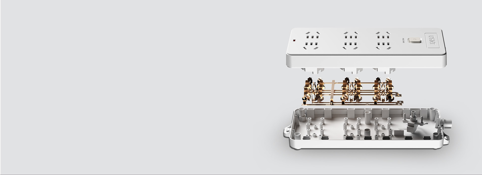 一體化銅件，安全有保障
 良好韌性，順暢...