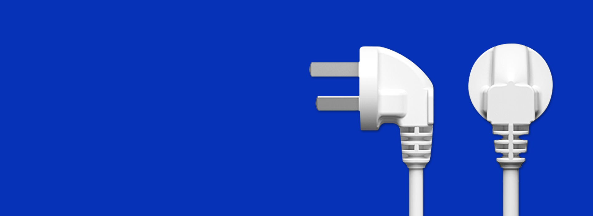 一體成型鵝式插頭
 人體工學設計，握感舒...