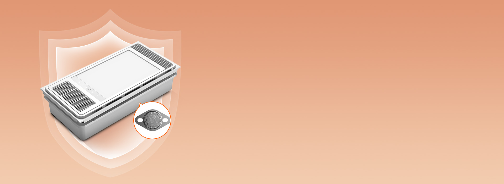 過(guò)熱保護(hù)，為安全加一道屏障
 內(nèi)置105...