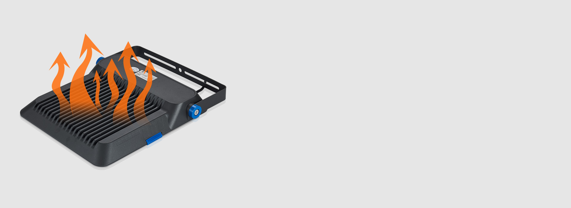 空氣對流設計，加速內外散熱
 多片式對稱...