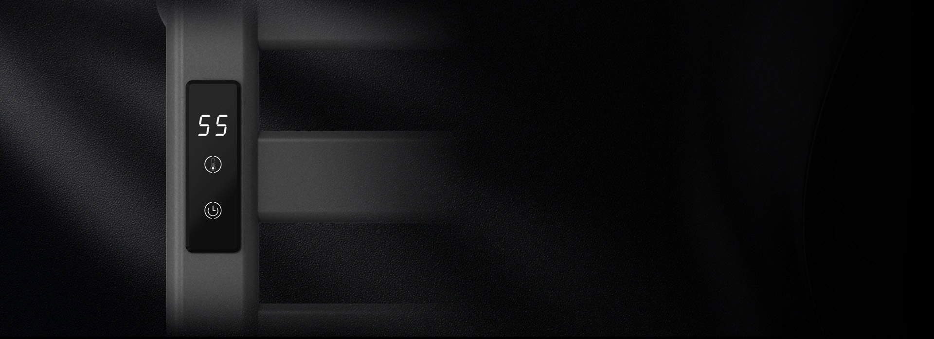 一體化LED數顯屏，輕松操控
 LED實...