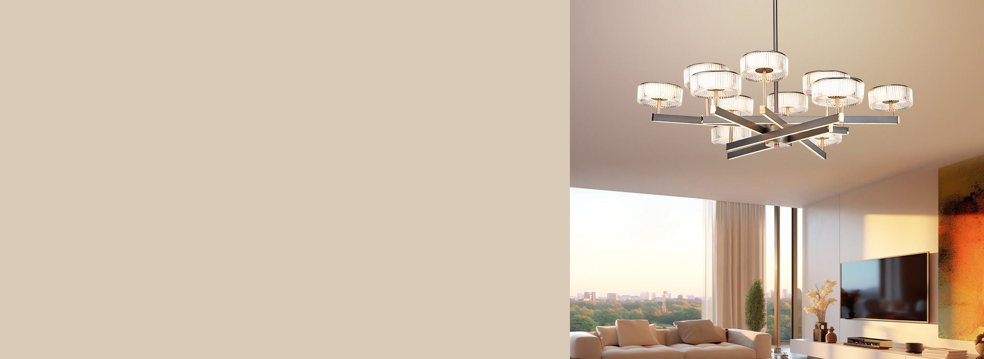 智能吊燈：XDD124系列
 精致優雅，...