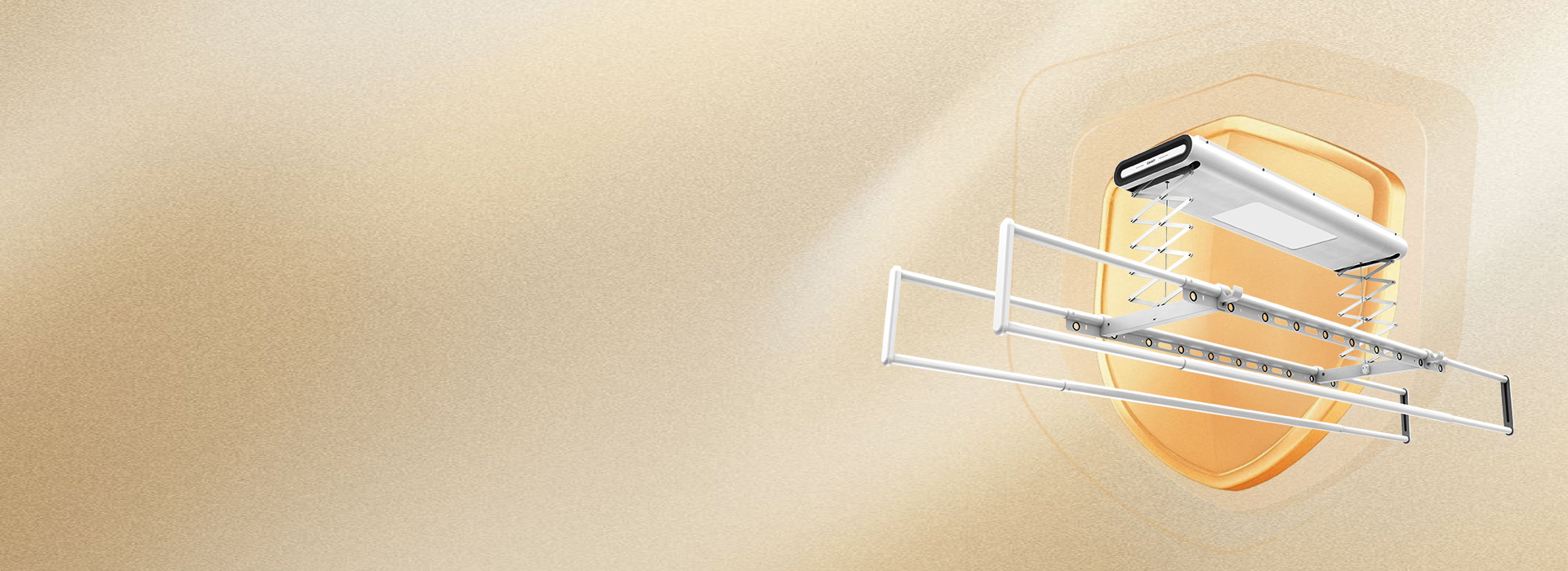 貼心技術保護，晾曬安全方便
 智能技術加...